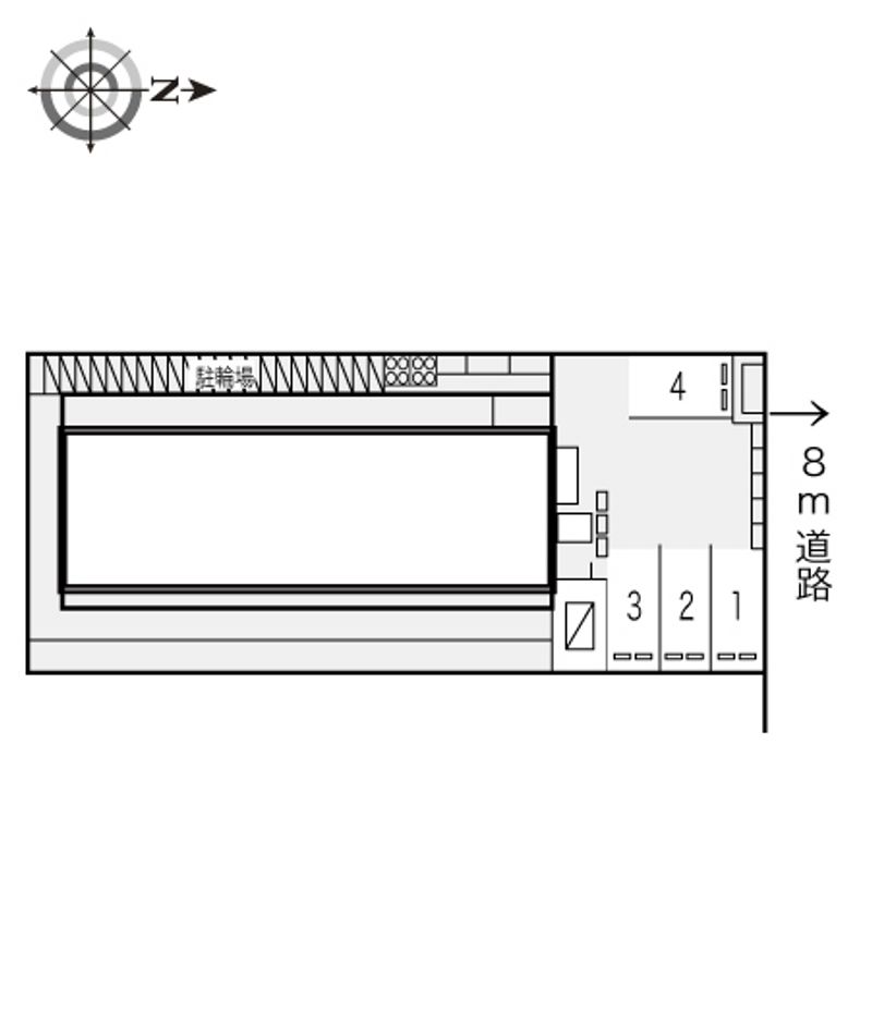 レオパレスエスポワール 駐車場