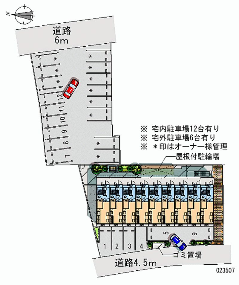 23507 Monthly parking lot