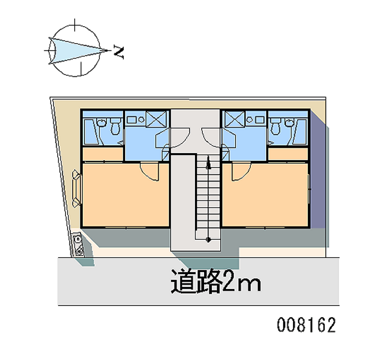 レオパレスリヴェールパーク 区画図