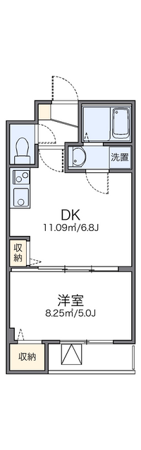 レオパレスエクセルハイツ高島平 間取り図