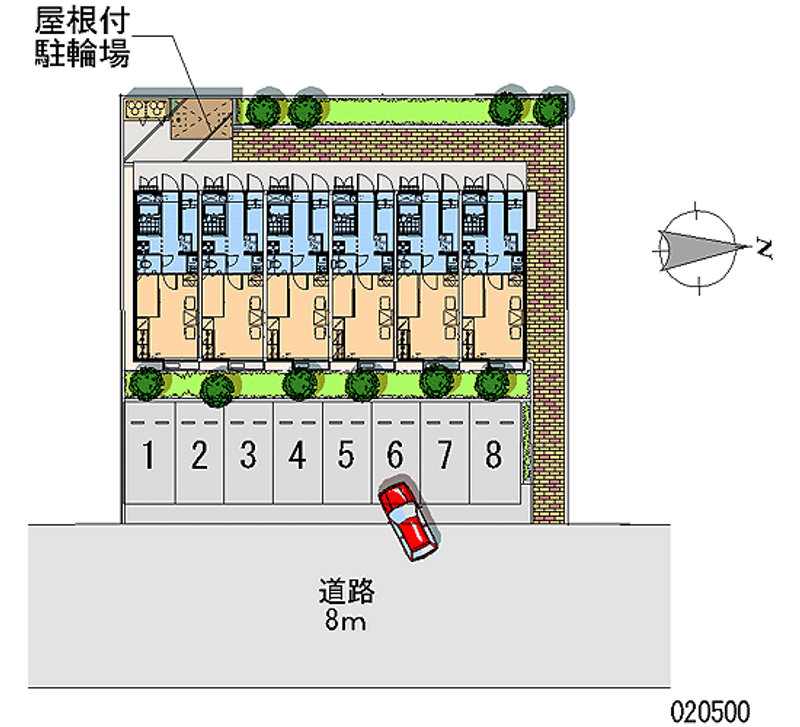 20500月租停車場