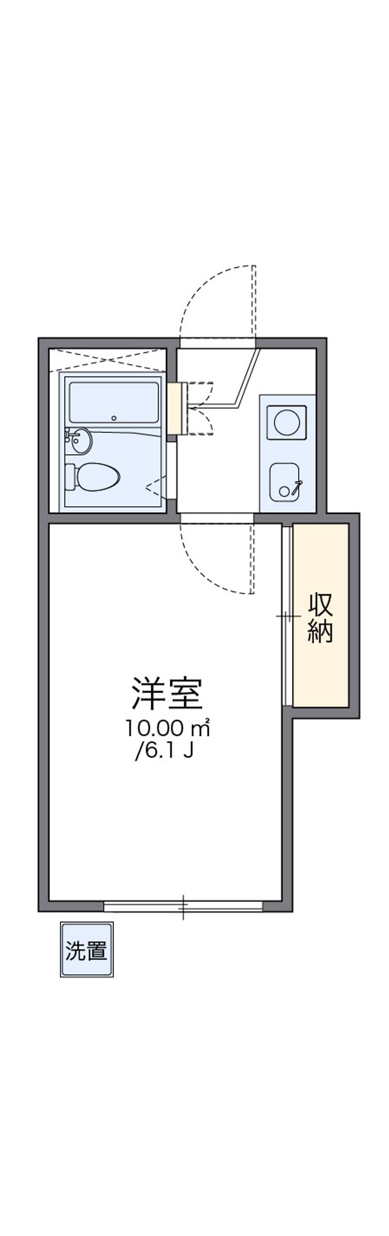 レオパレス加古川第７ 間取図