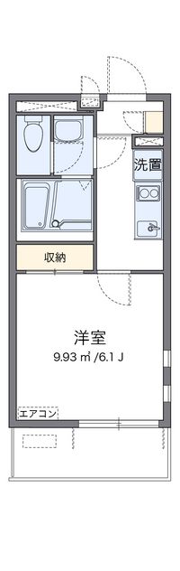 クレイノロッソ　ストラーダ 間取り図