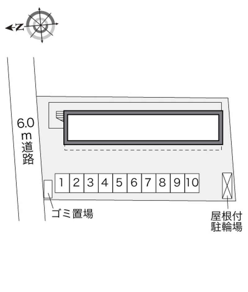 レオパレス光 配置図