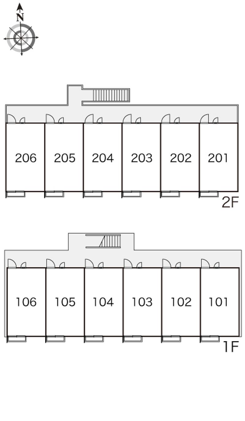 レオパレスイレブン 間取り配置図