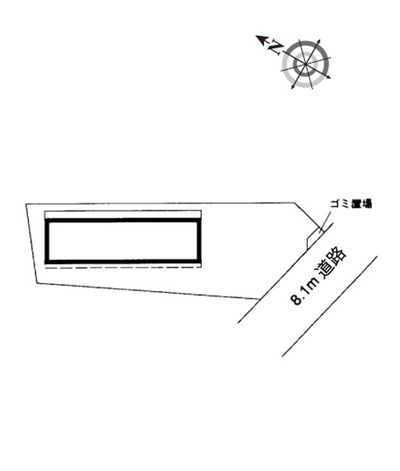 レオパレス高津 配置図