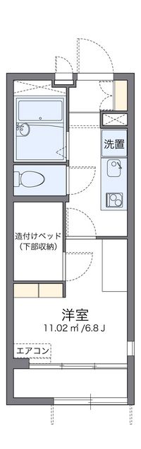 レオパレスアネックス 間取り図