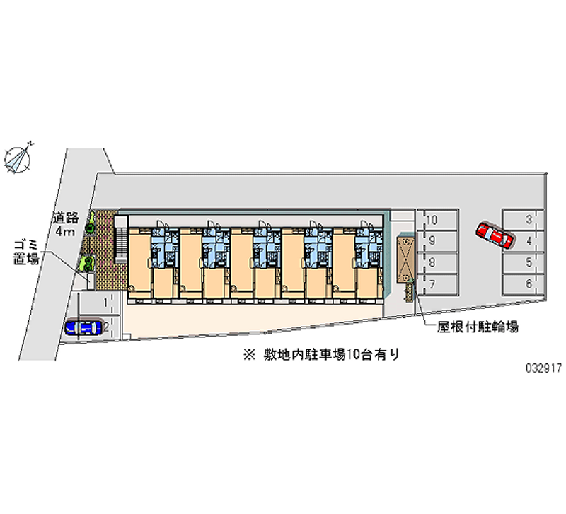 32917 Monthly parking lot