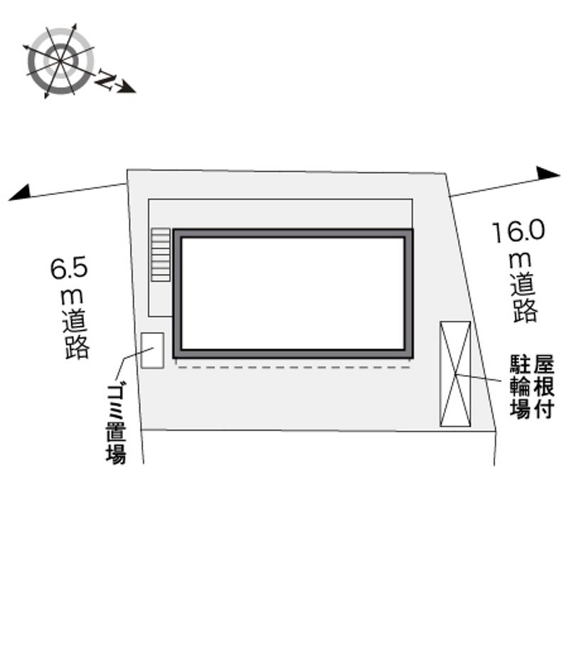 レオパレスフェリス 配置図