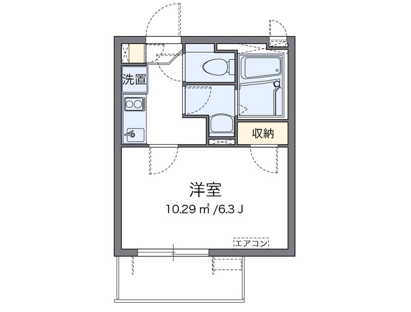 クレイノゆうり 間取り