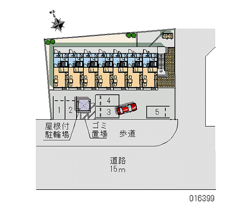 レオパレスハクスイ 区画図