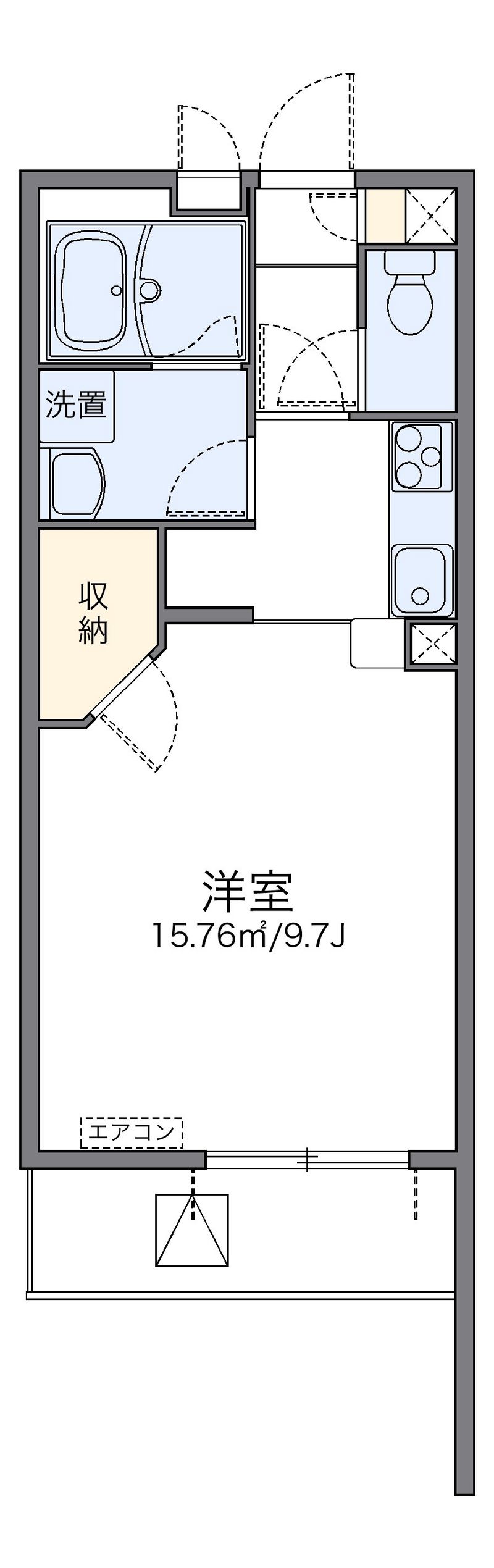 レオネクストレオーネ 間取図