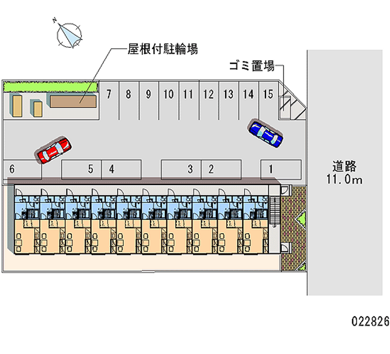 22826 bãi đậu xe hàng tháng