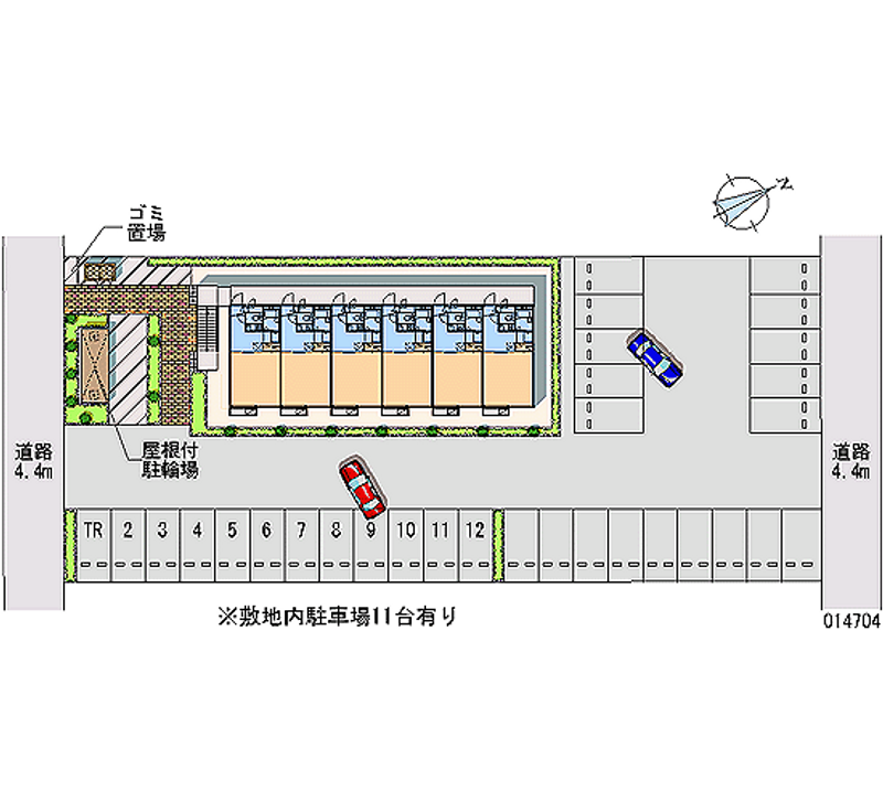 14704月租停車場