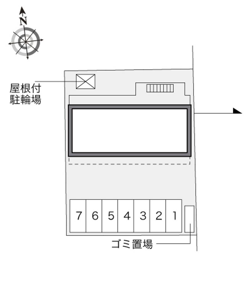 レオパレス相生 配置図