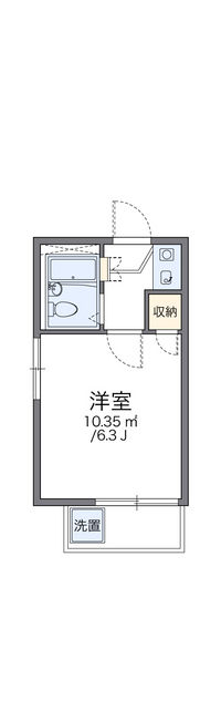 レオパレス岡崎第３ 間取り図