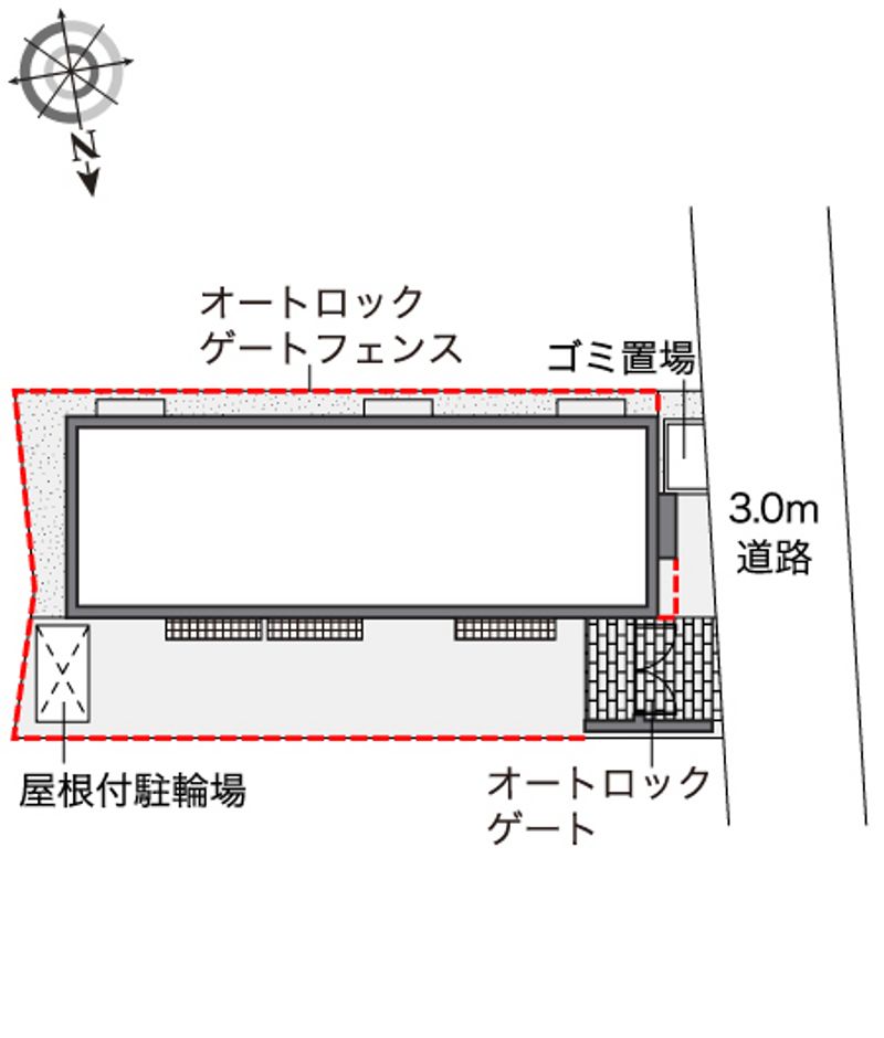 レオネクストメゾン　まどか 配置図