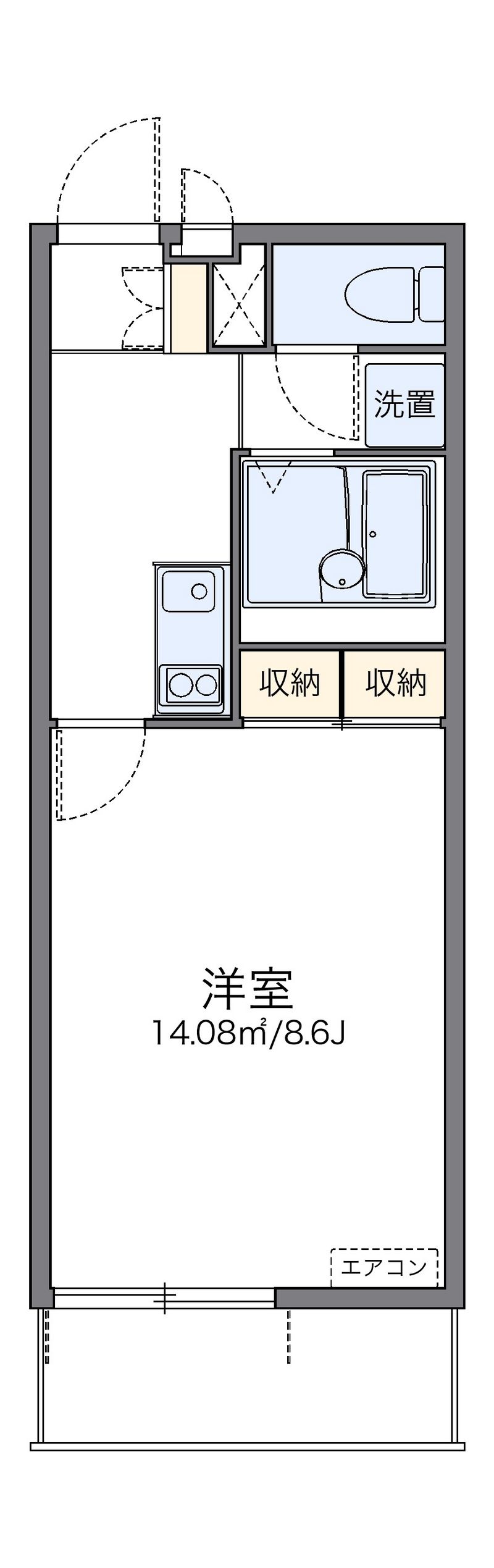 レオネクストクレセント 間取図
