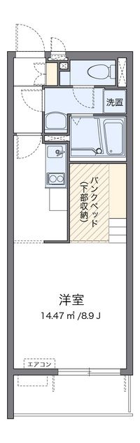 ミランダガーデンハイツ汐見台 間取図