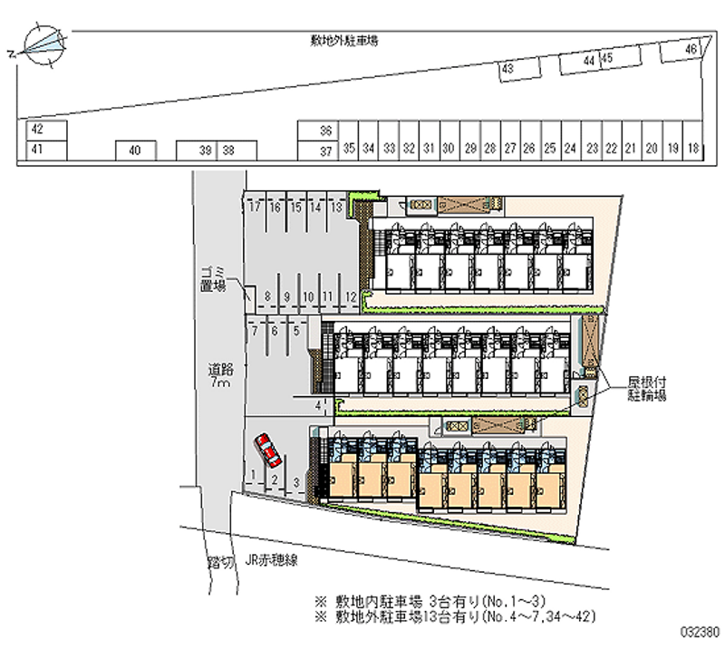 32380 Monthly parking lot