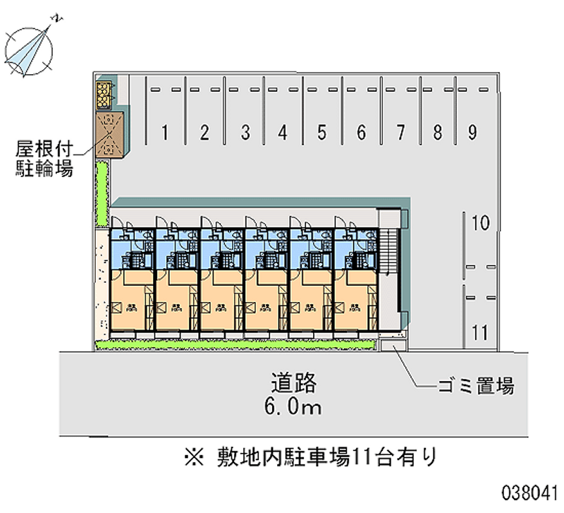 レオパレスＣＯＲＡＺＯＮ 月極駐車場