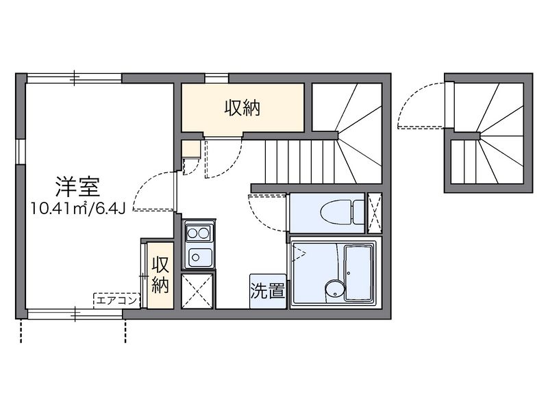 レオネクスト大輝 間取図