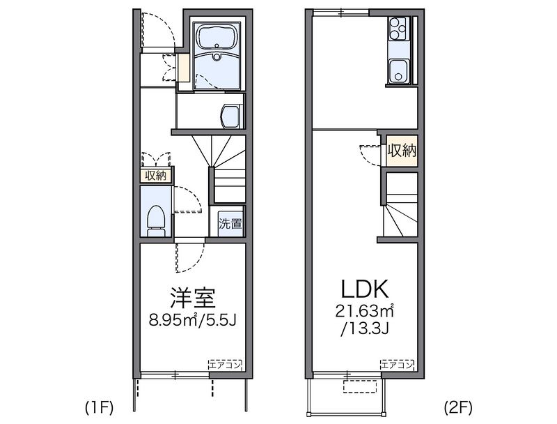レオネクストジゴジ３ 間取図