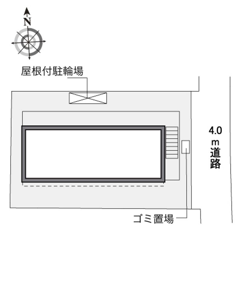 レオパレス若宮 配置図