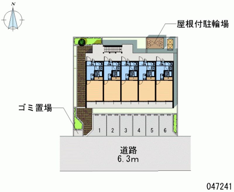 レオパレスマイン 月極駐車場