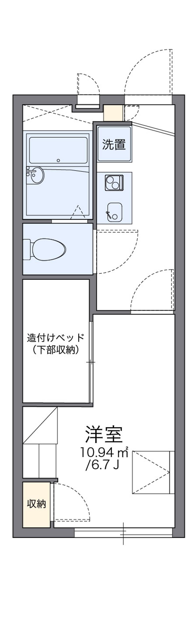 leopalace Saki 户型图