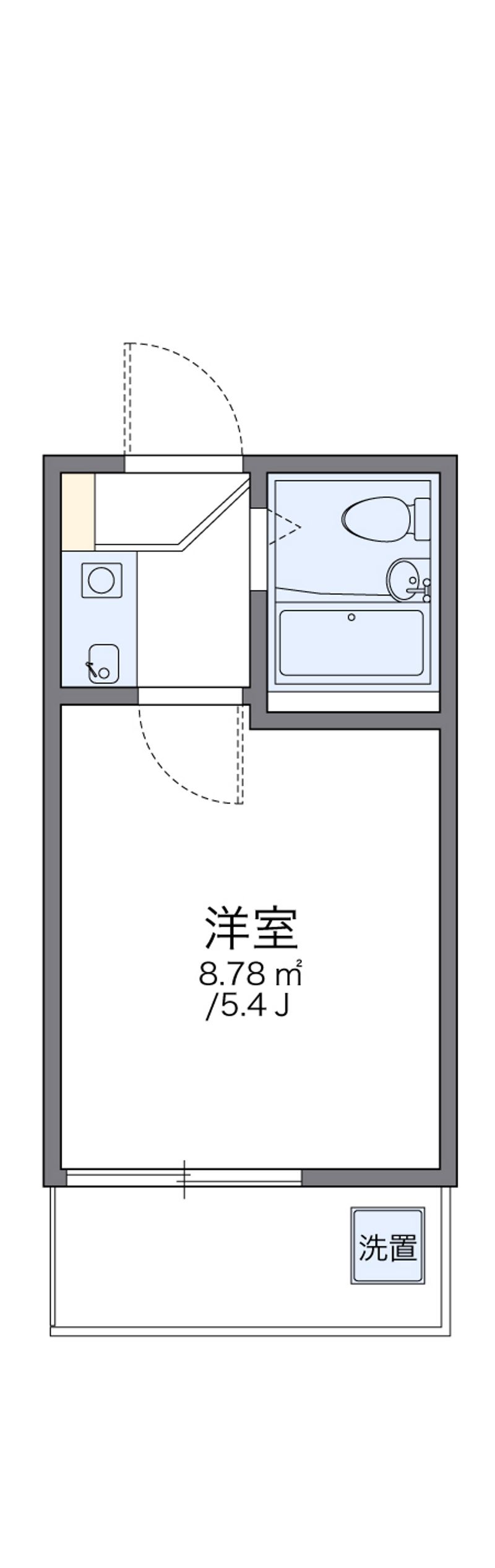 leopalace Nishi Kawaguchi Dai2 Floor plan