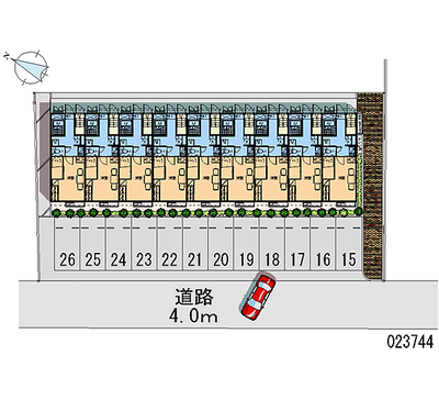 23744 Monthly parking lot