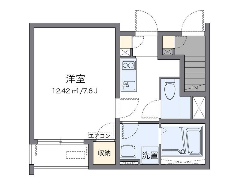 クレイノやよい 間取図