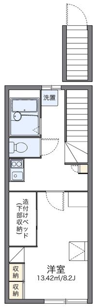 レオパレスＢｌｕｍｅｎＨｅｉｍ 間取り図