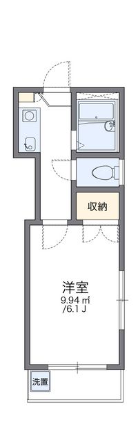 レオパレスＦＵＪＩ 間取り図