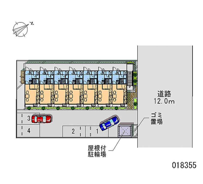 18355 bãi đậu xe hàng tháng