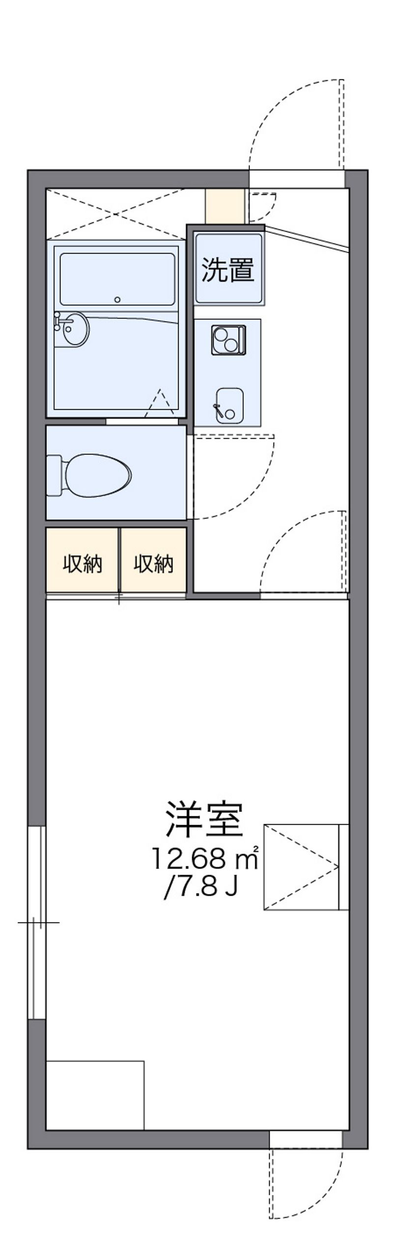 レオパレスサンライズ 間取り
