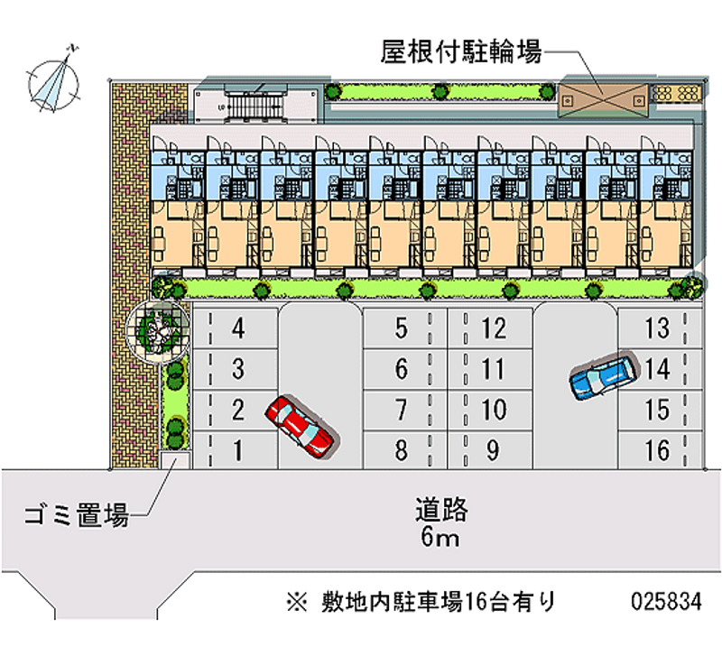 25834 Monthly parking lot