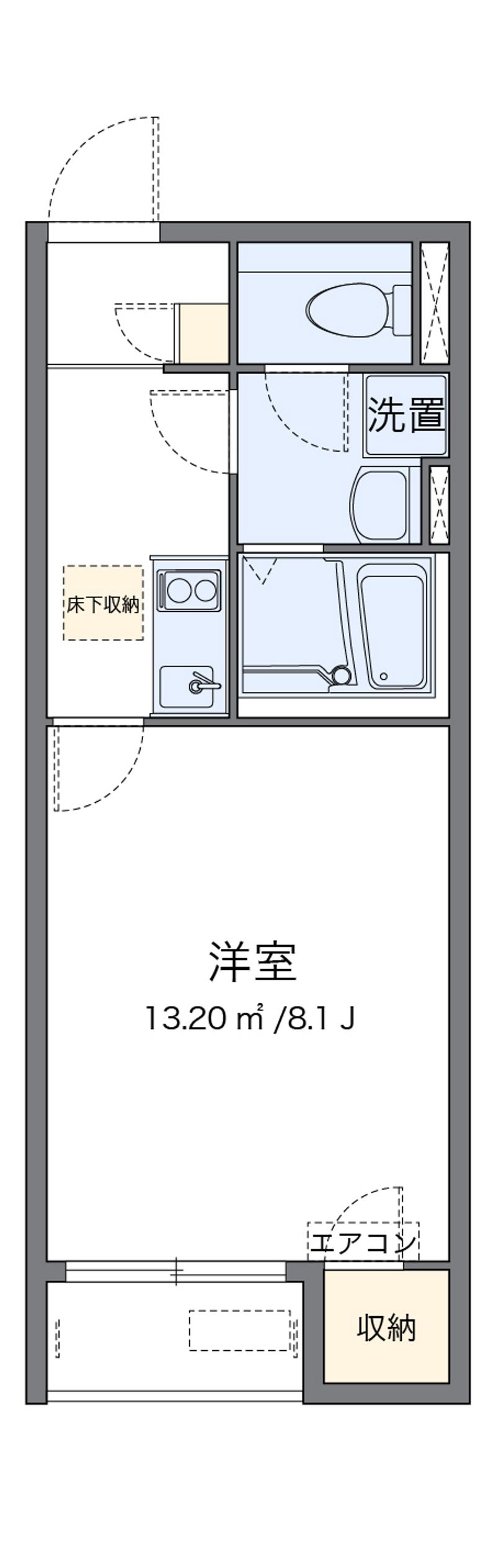 レオネクストみどりの杜 間取図