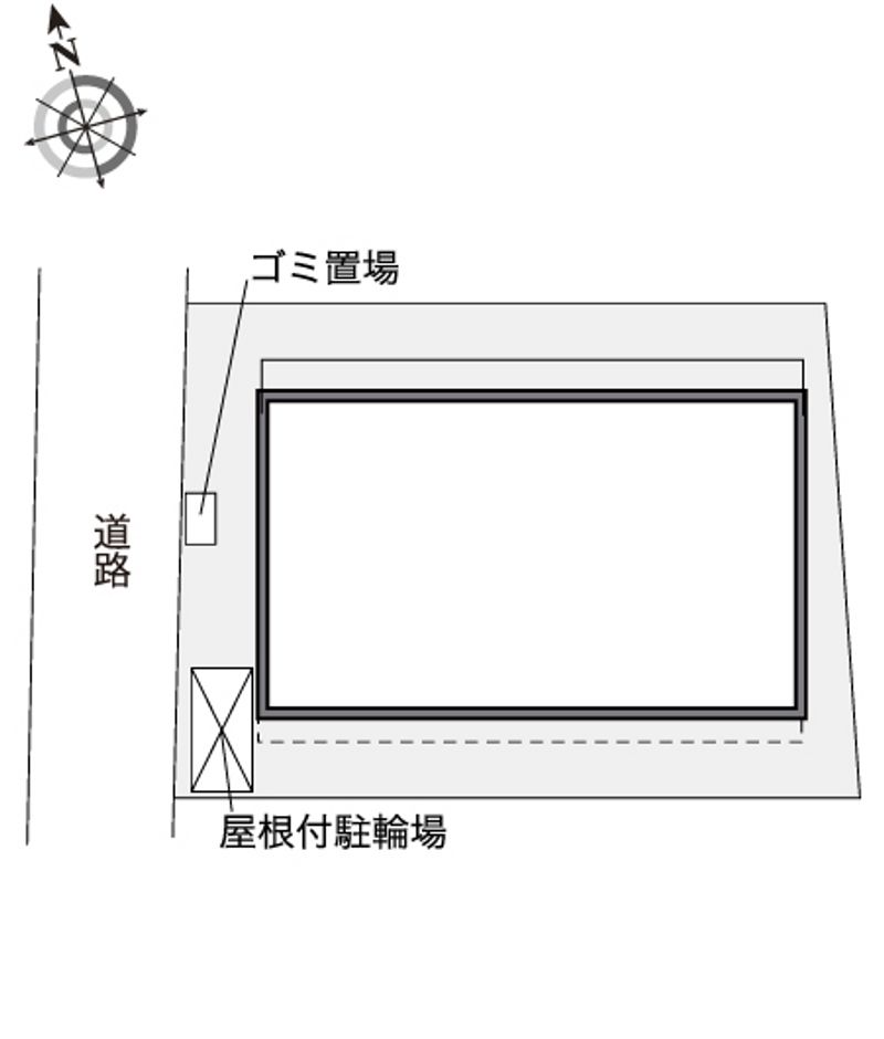 レオパレス山脇 配置図