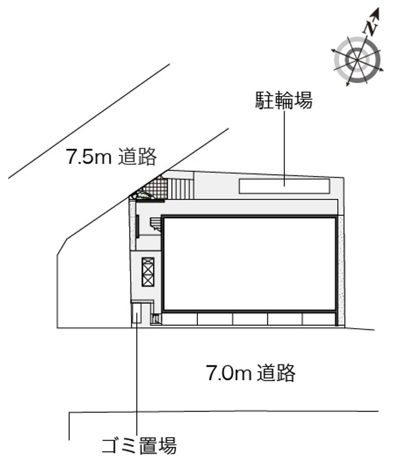 レオネクストＨＯＰＥ　勝富 配置図