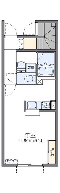 レオネクスト靜Ⅱ 間取り図