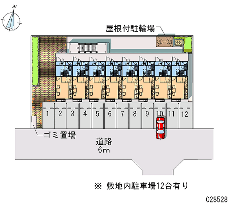 レオパレス明良 月極駐車場