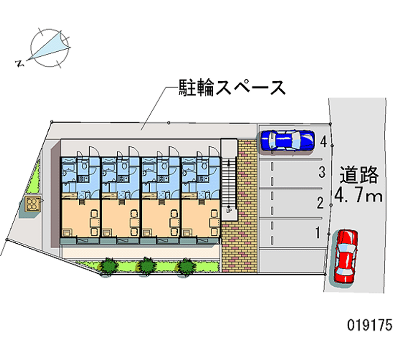 レオパレス南武 月極駐車場