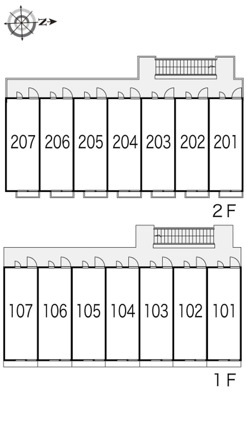 レオパレスＭｙｓ 間取配置図