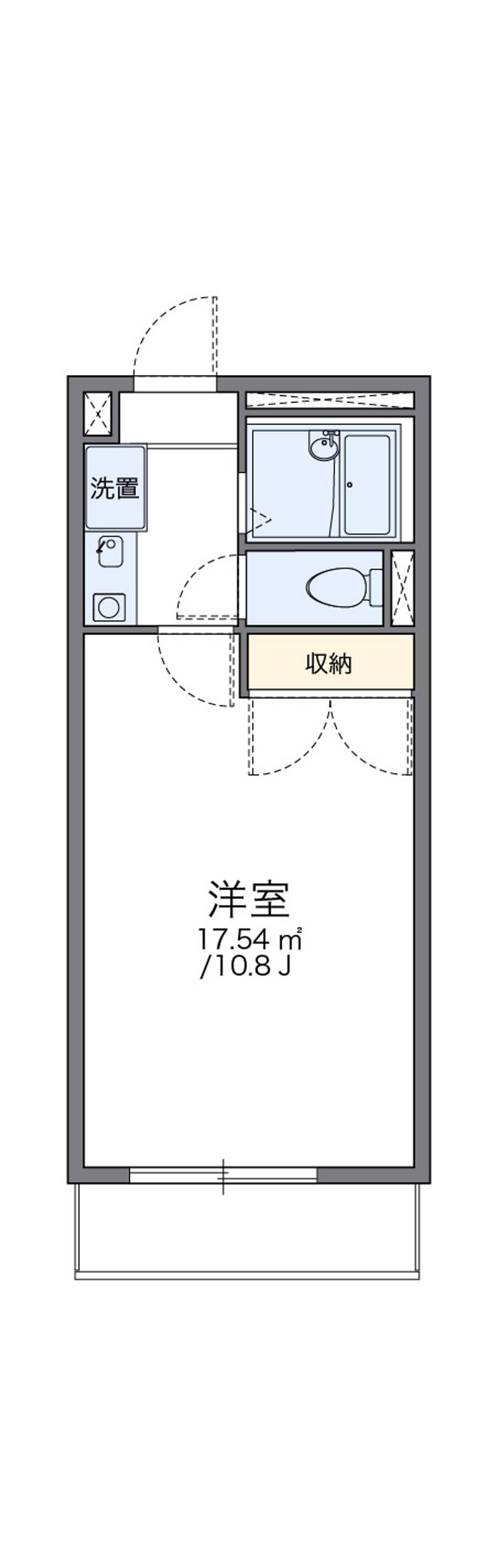 レオパレスＭ＆Ｍ 間取図
