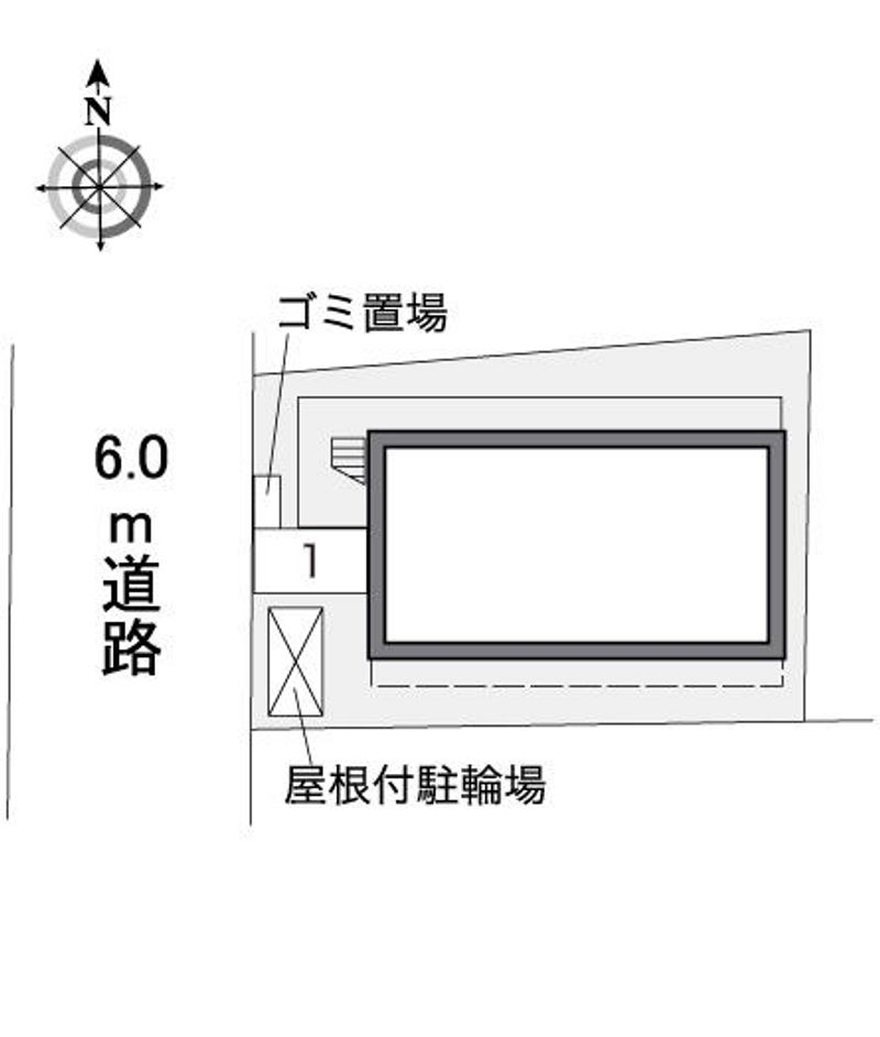レオパレスたまゆら 配置図
