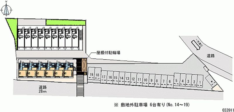 レオパレスサニーコート石垣Ⅱ 月極駐車場