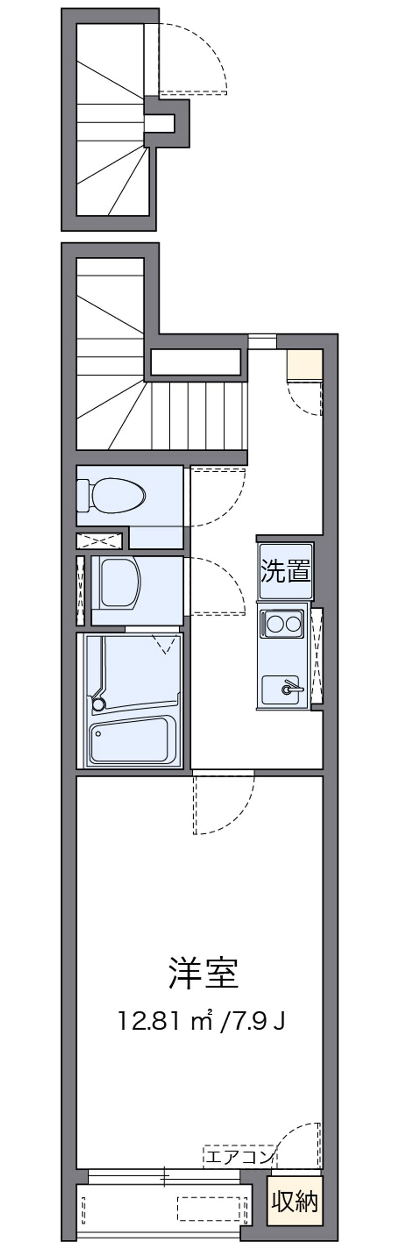 クレイノ翼 間取り