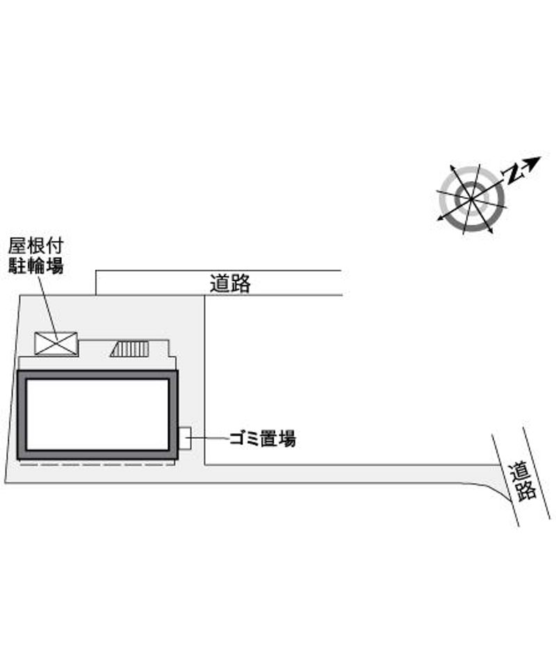 レオパレス千守 配置図